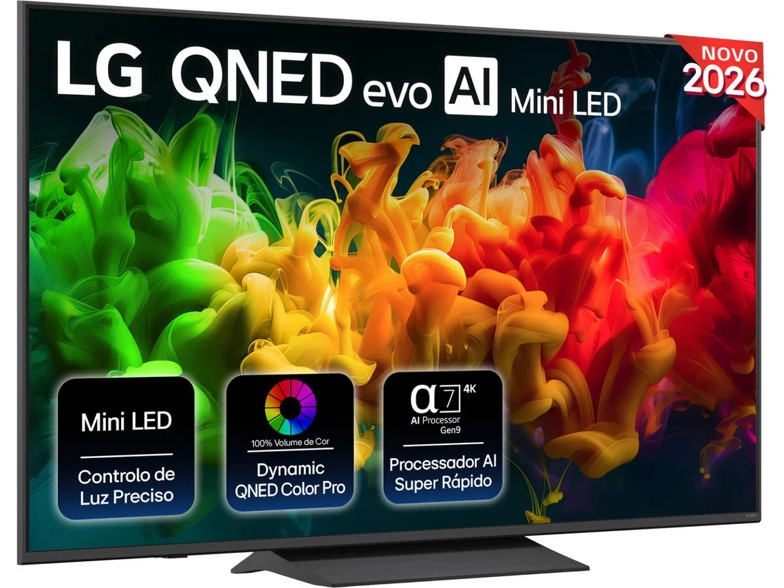 TV LG 65QNED81B6C.AEU (Mini LED QNED - 65'' - 165 cm - 4K Ultra HD - Smart TV)