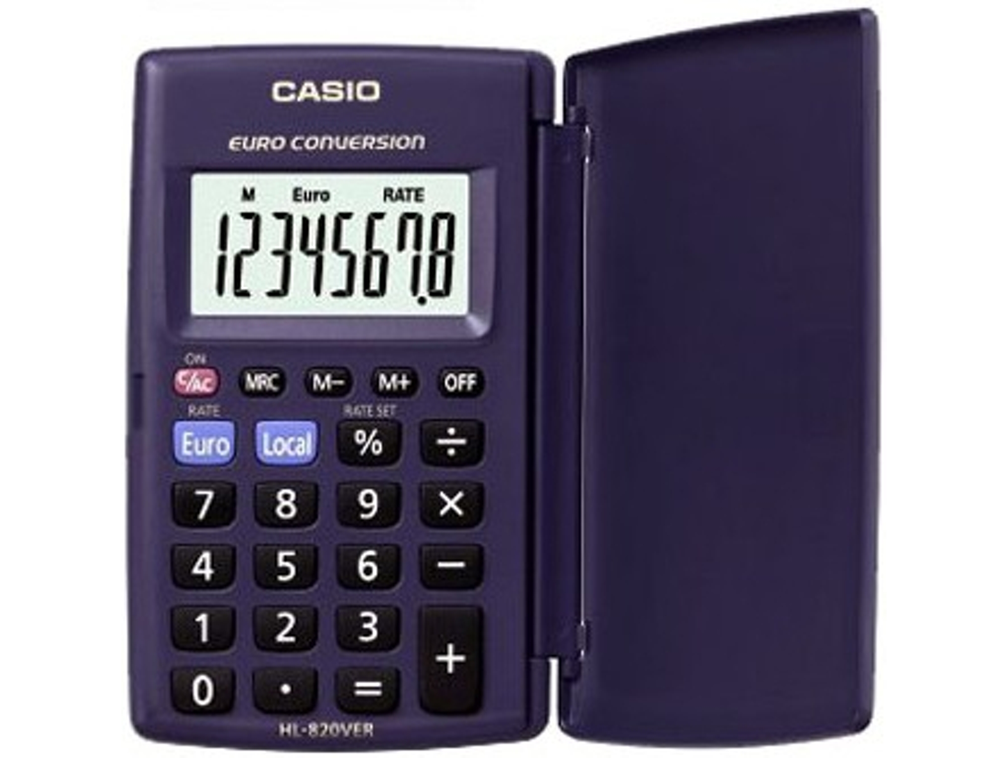 Calculadora Básica de bolsillo CASIO HL-820VER - CS1398