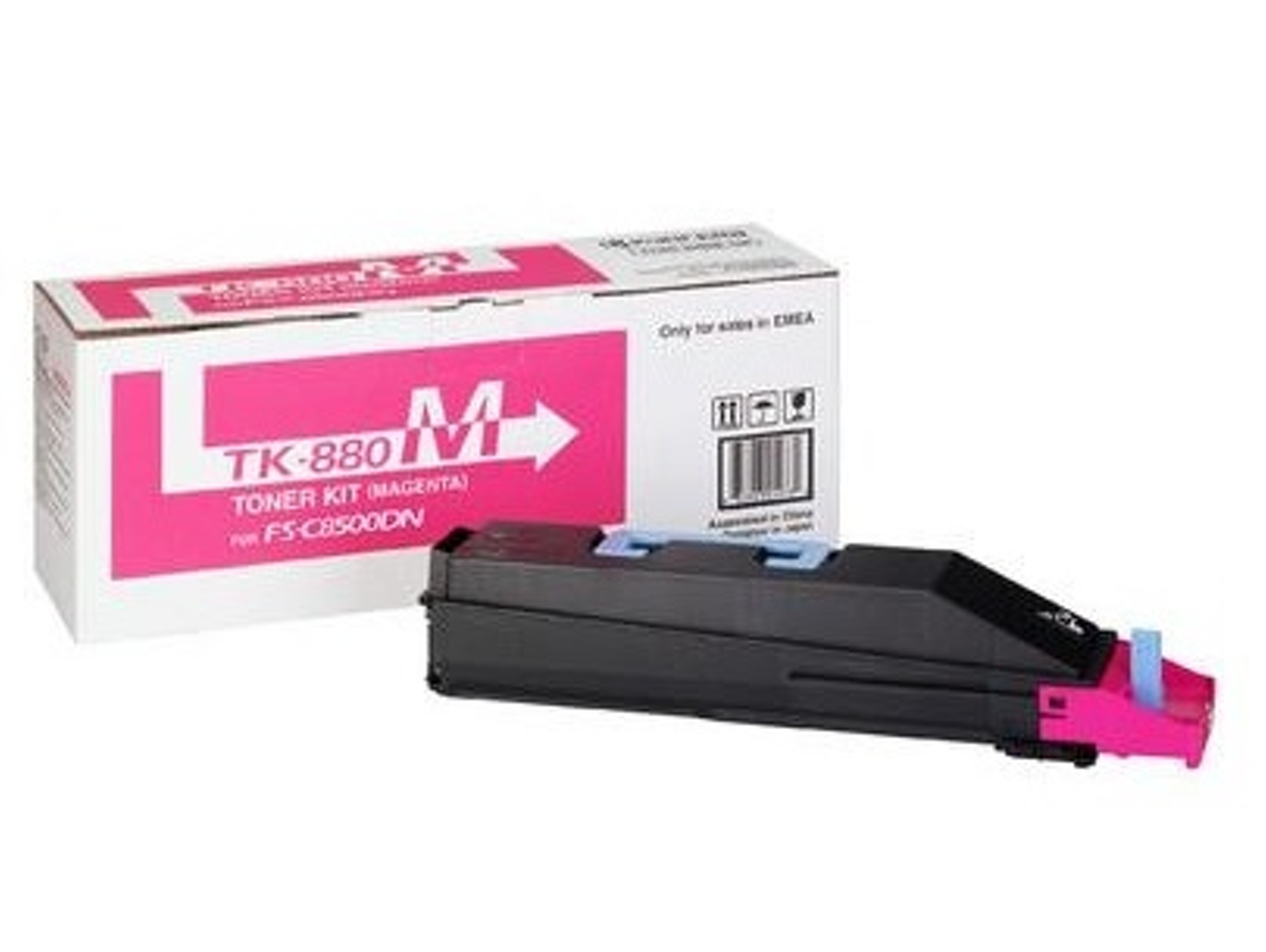 Cartucho de tóner Original KYOCERA TK-880M Magenta