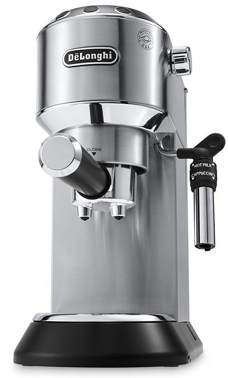 Cafetera DELONGHI EC685.M DEDICA (15 bar - Café Molido y Monodosis)