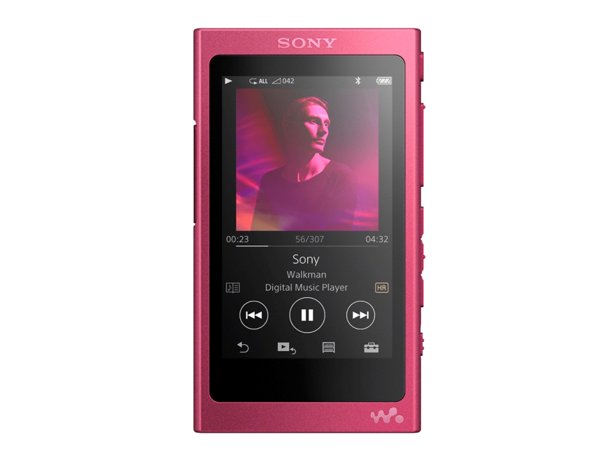 Reproductor MP4 SONY NWA35P.CEW Rosa