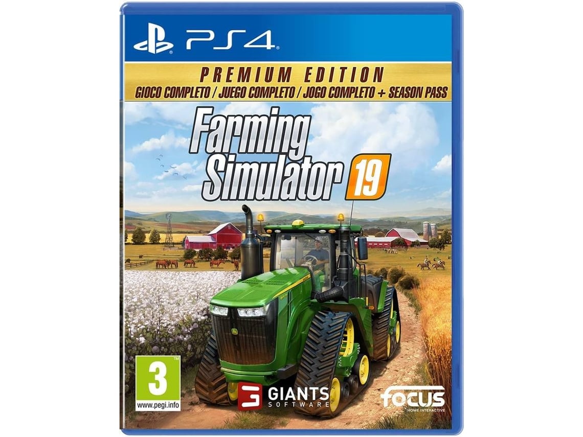 Juego PS4 Farming Simulator 19 (Premium Edition - M3)