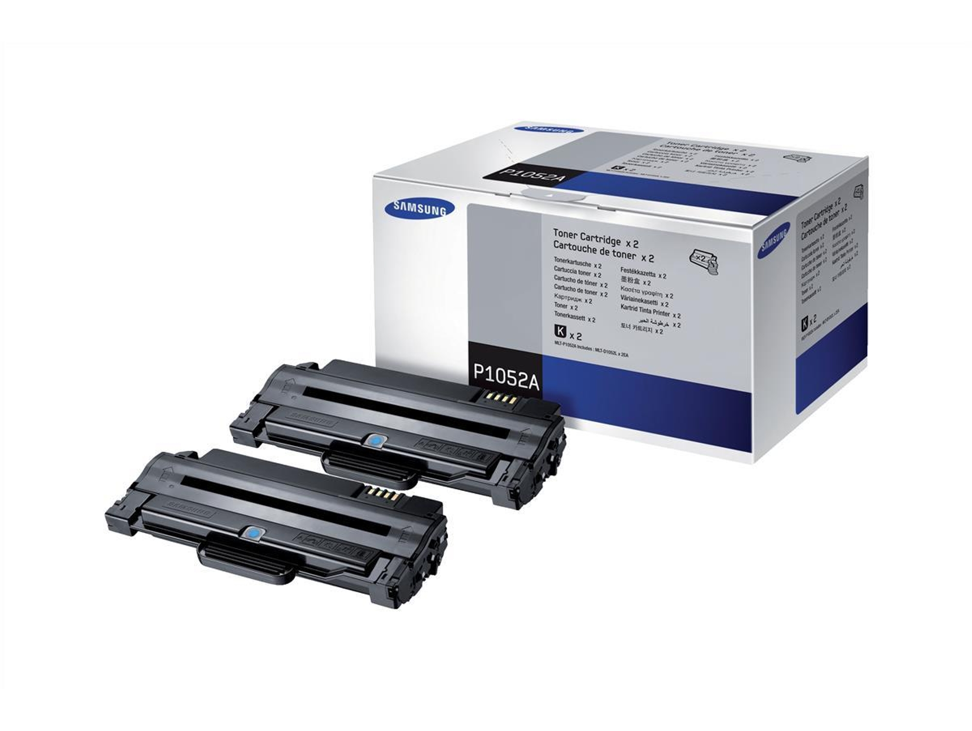 TwinPack Tóner Tambor Original SAMSUNG MLT-P1052A Negro Alta Capacidad