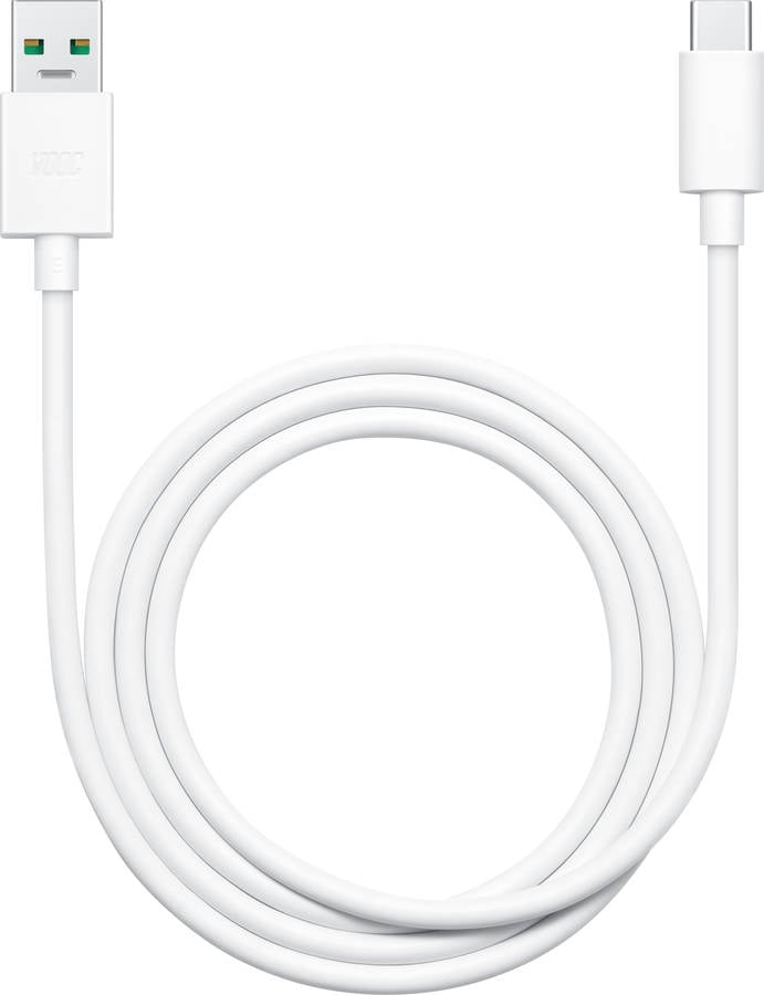 Cable USB OPPO Super Vooc (1 m - USB-C - Blanco)