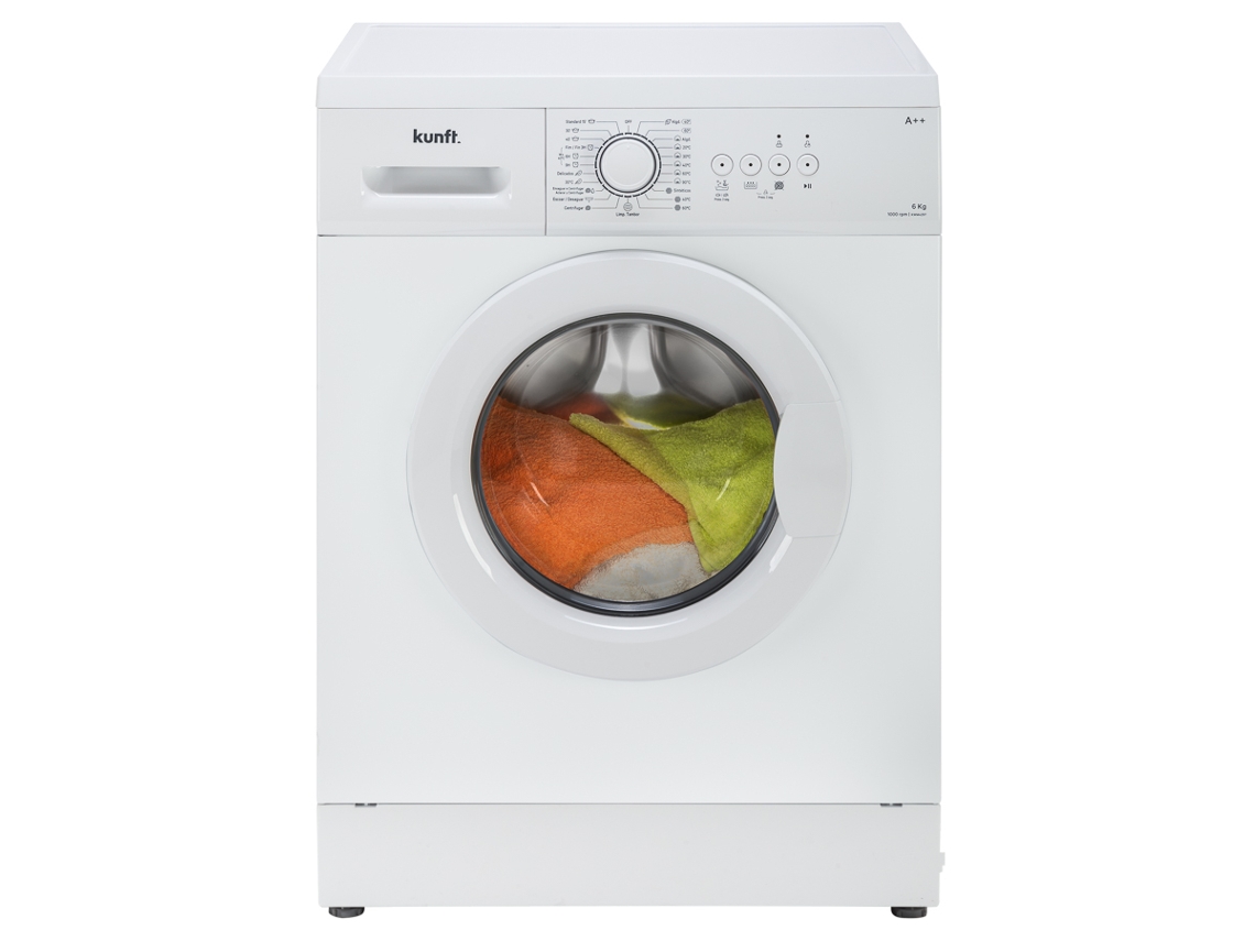 EF descontinuada - Lavadora KUNFT KWM4297 (6 kg - 1000 rpm - Blanco)
