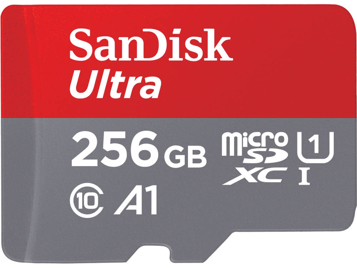 Tarjeta de Memoria Micro SDXC SANDISK Ultra 256 GB