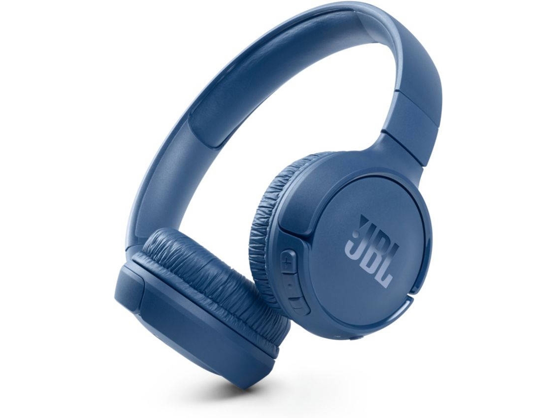 Auriculares Bluetooth JBL T510 (Over Ear - Micrófono - Azul)
