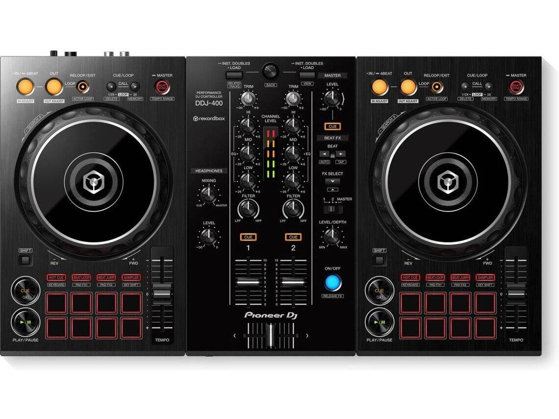 Controlador DJ PIONEER DDJ-400 | Worten Canarias