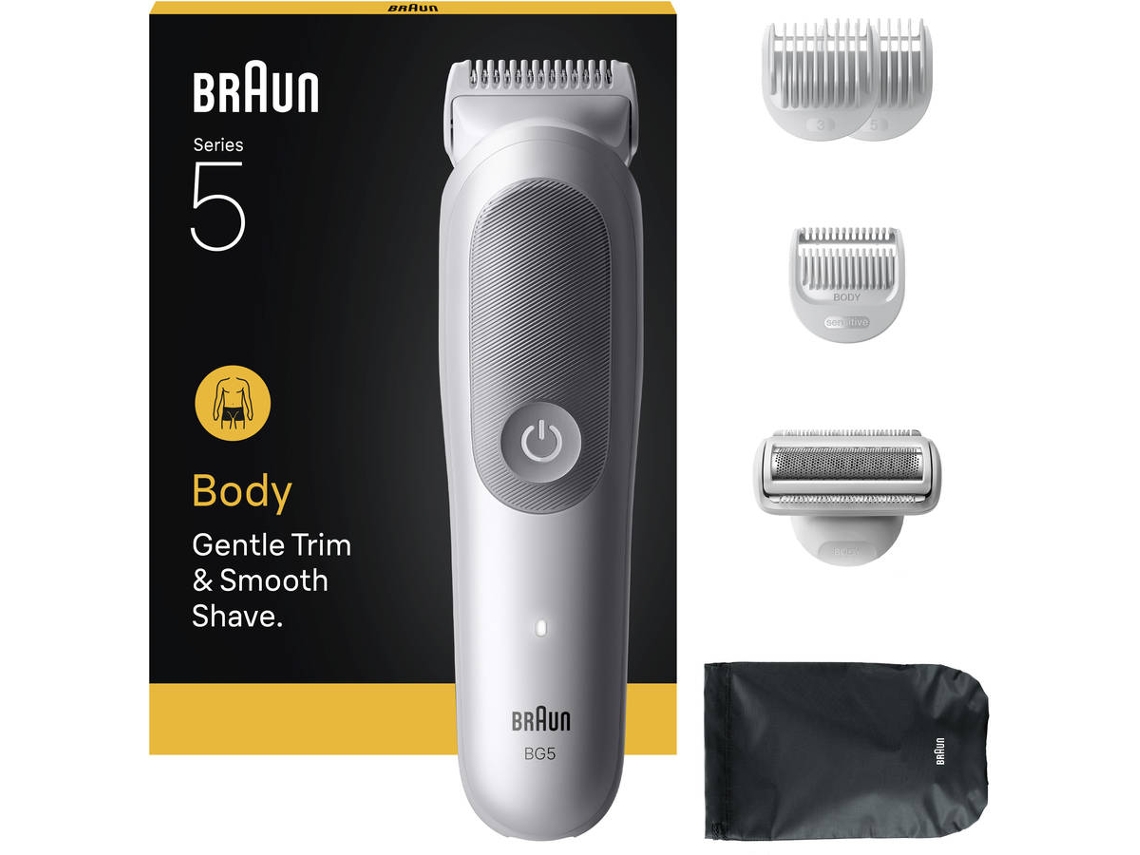 Afeitadora Corporal BRAUN Series 5 BG5550 Para Cuerpo y Áreas Sensibles