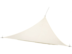 Toldo vela ITEM INTERNATIONAL Poliéster (Blanco - 300x300x300cm)