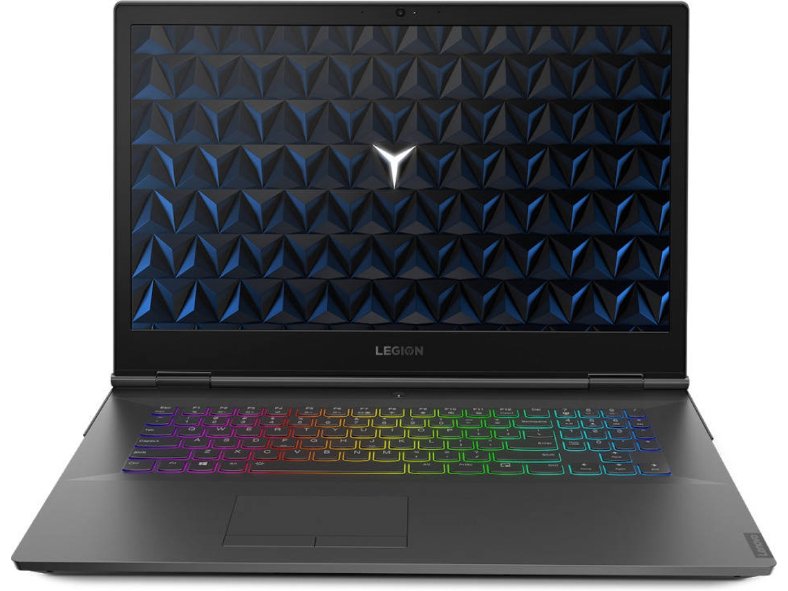 Portátil Gaming LENOVO Legion Y740-17IRHg (Intel Core i7-9750H - NVIDIA GeForce RTX 2080 - RAM: 16 GB - 1 TB HDD + 512 GB SSD - 17.3'')