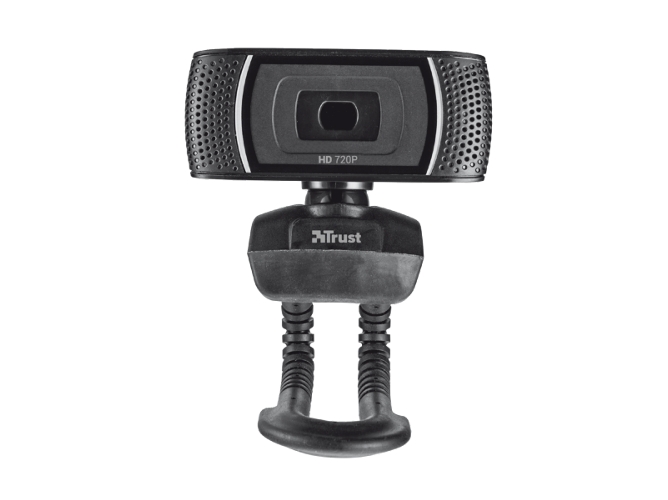 Webcam TRUST Trino HD (8 MP - Foto - Con Micrófono) — USB