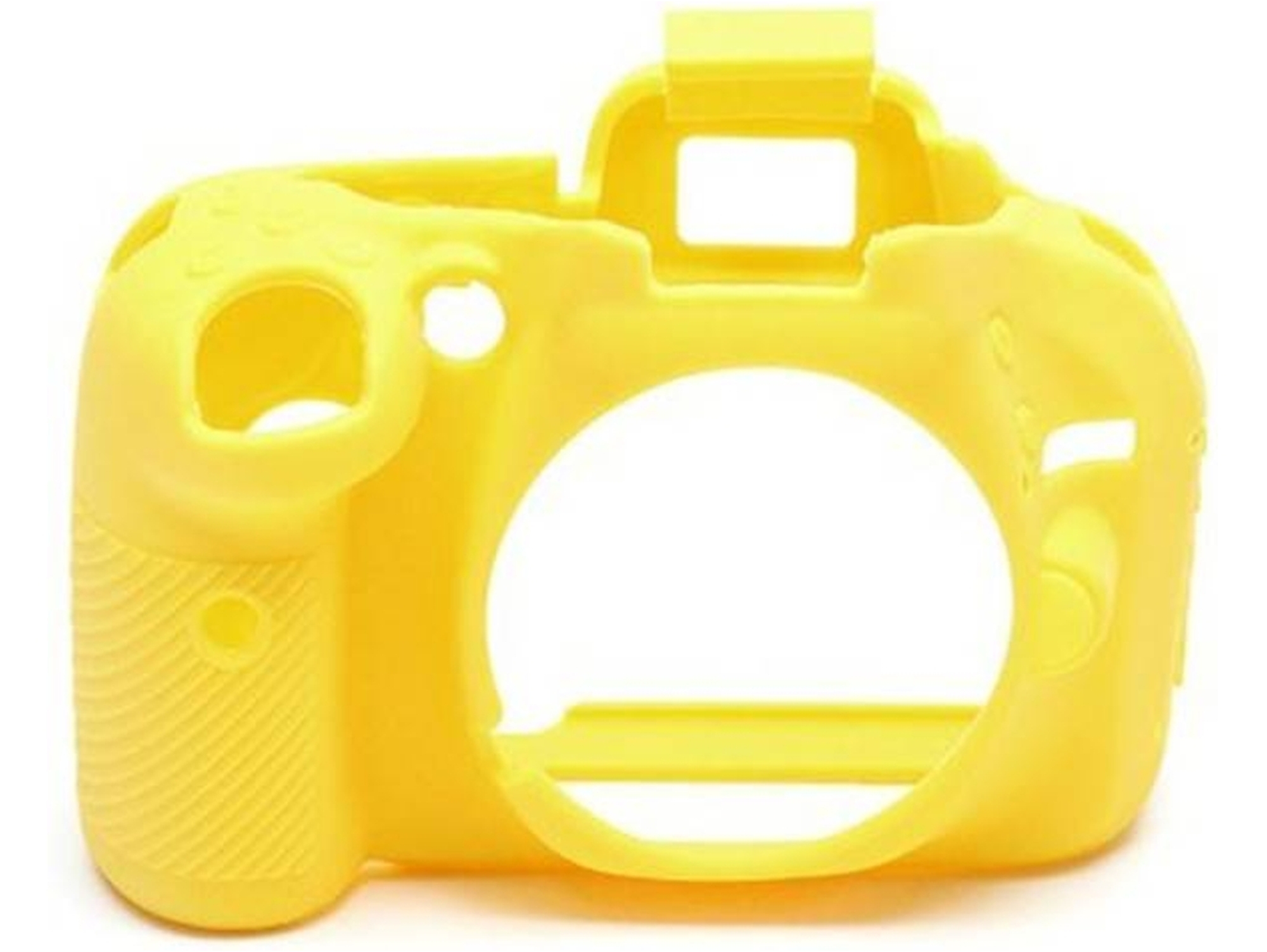 Funda silicona EASYCOVER Nikon D5200 Amarillo