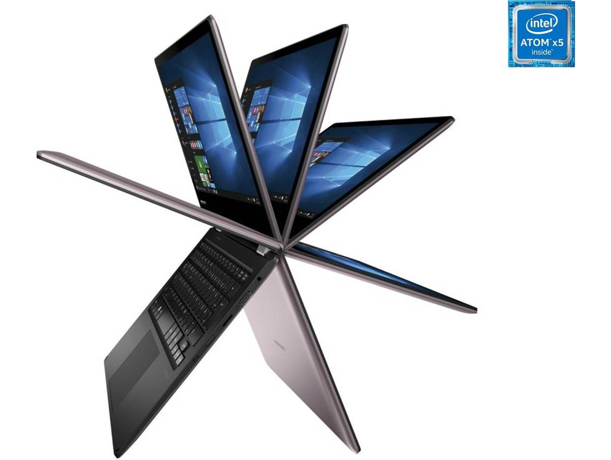 Portátil Convertible 2 en 1 MEDION E2221T-MD60690 (Caja Abierta - 11.6'' - Intel Atom x5-Z8350 - RAM: 4 GB - 64 GB eMMC - Intel HD 400)