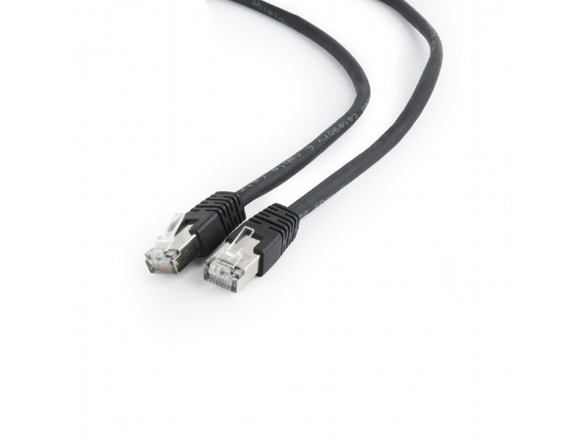 Cable Red GEMBIRD FTP CAT6 2M Negro