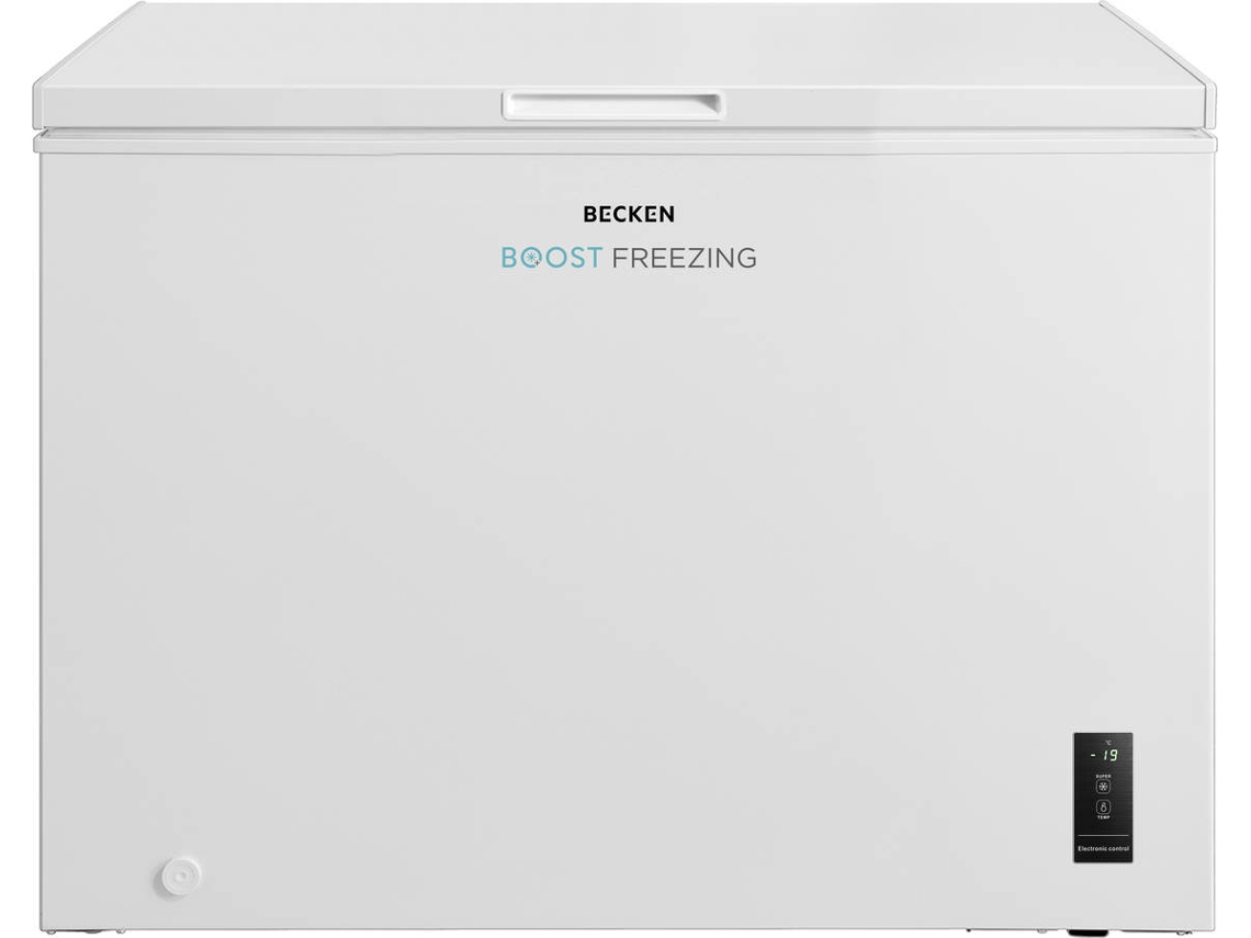 Congelador Horizontal BECKEN BCF8337 (Estático - 112 cm - 290 L - Blanco)