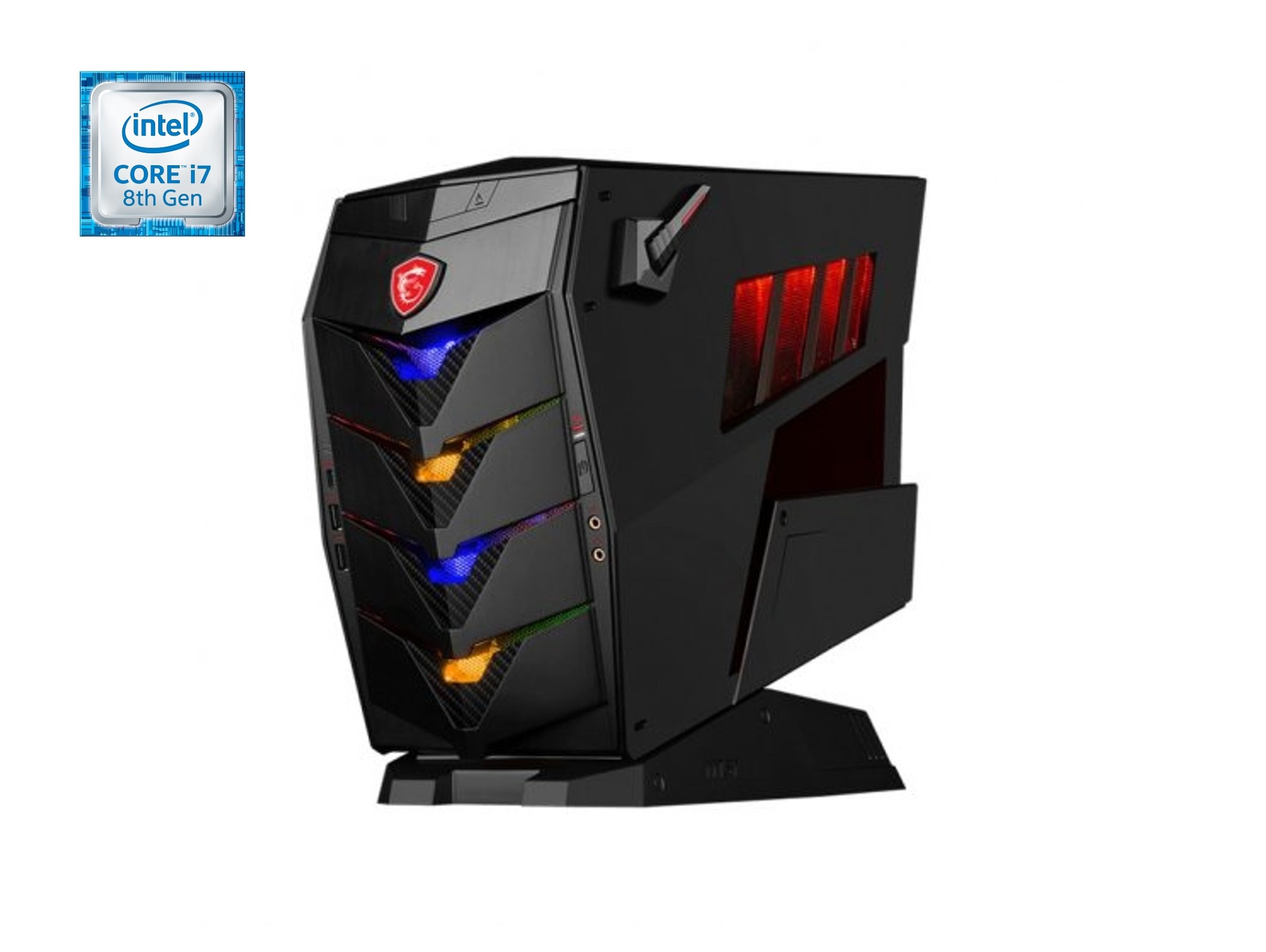 Desktop Gaming MSI Aegis 3 8RE-095EU (Intel Core i7-8700 - NVIDIA GeForce GTX 1080 Armor - RAM: 32 GB - 2 TB HDD + 256 GB SSD)