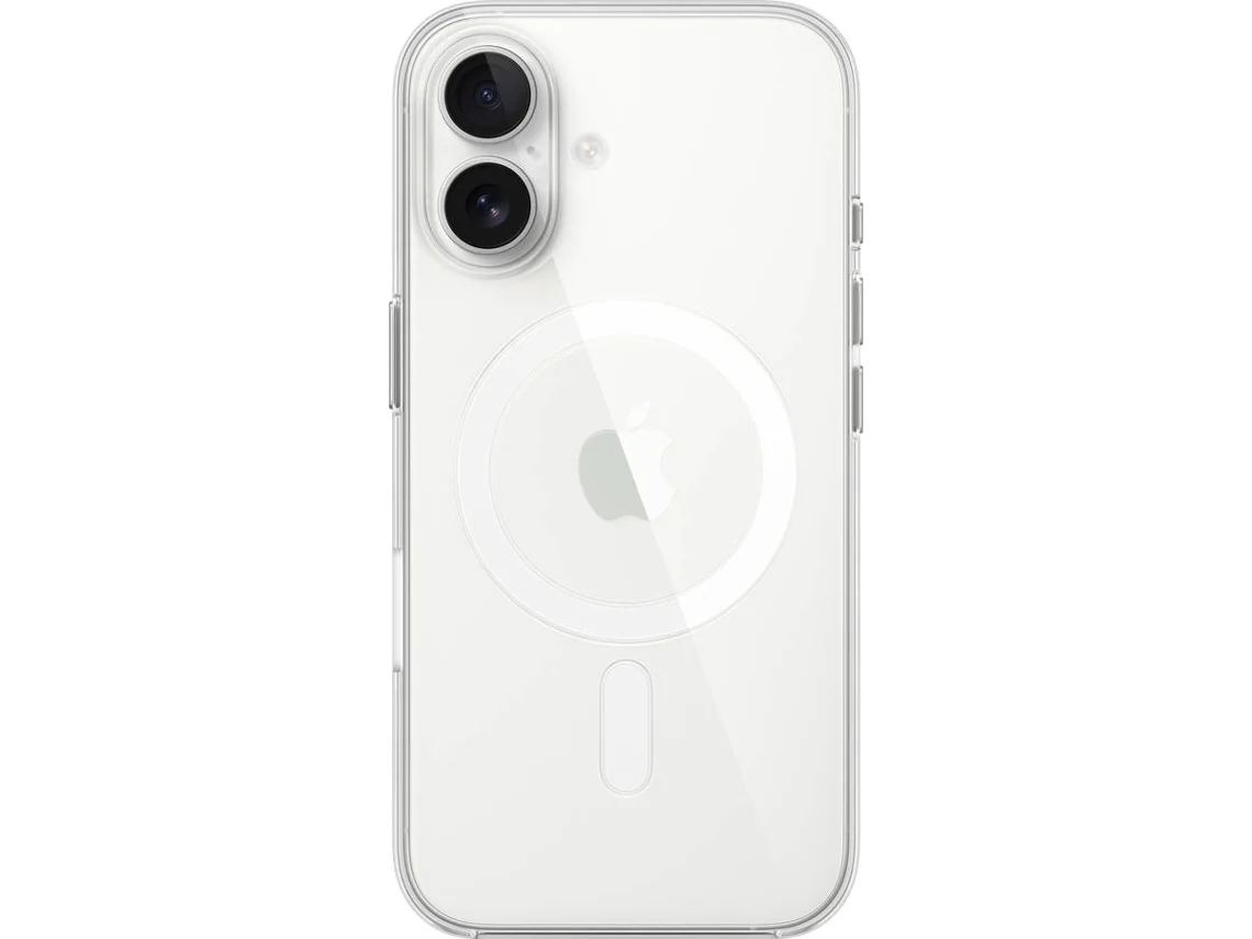 Funda APPLE Clear Case con MagSafe para iPhone 16