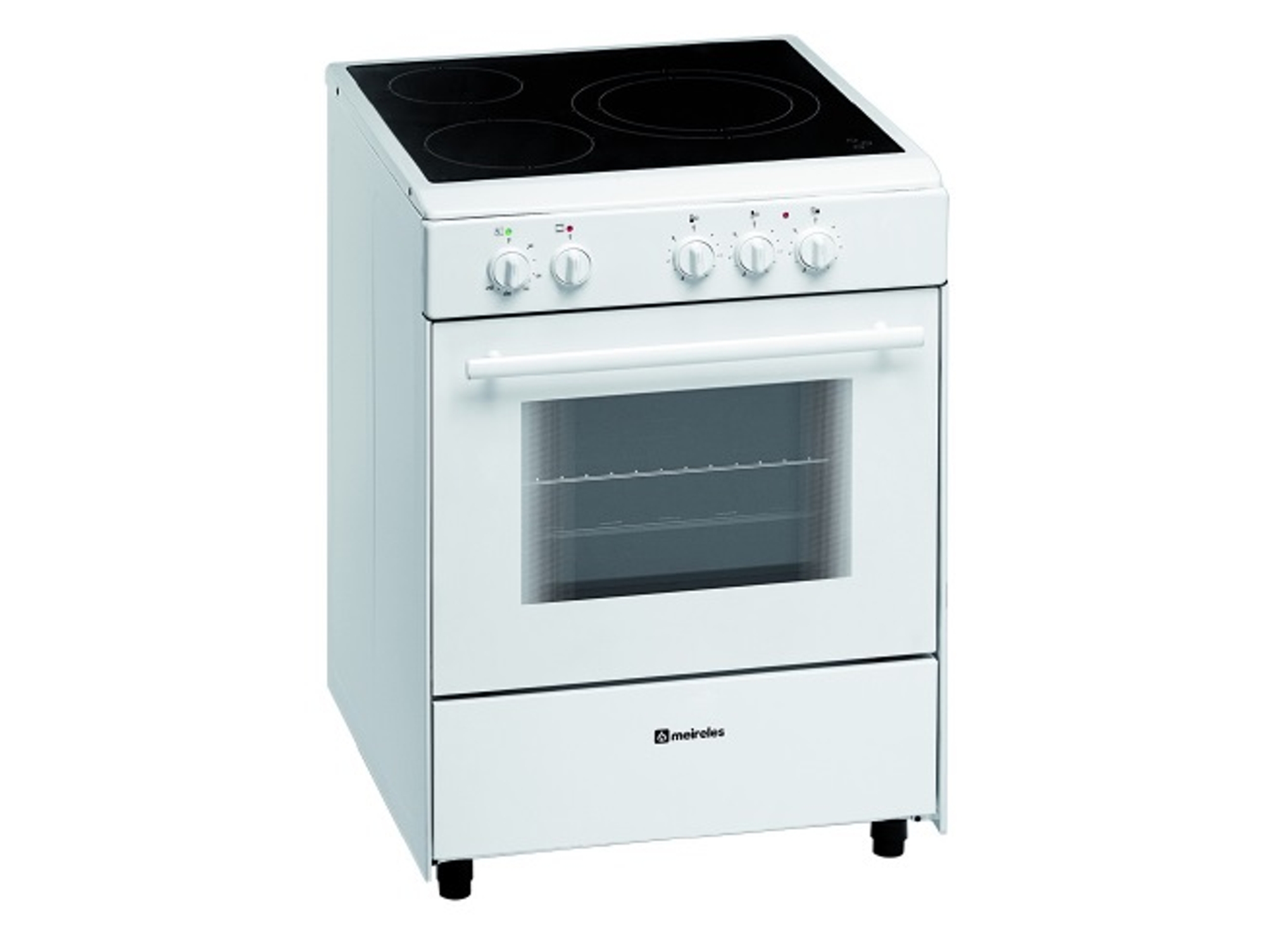 Cocina MEIRELES E 603 W (55 L - Eléctrico de Vitrocerámica - Blanco)
