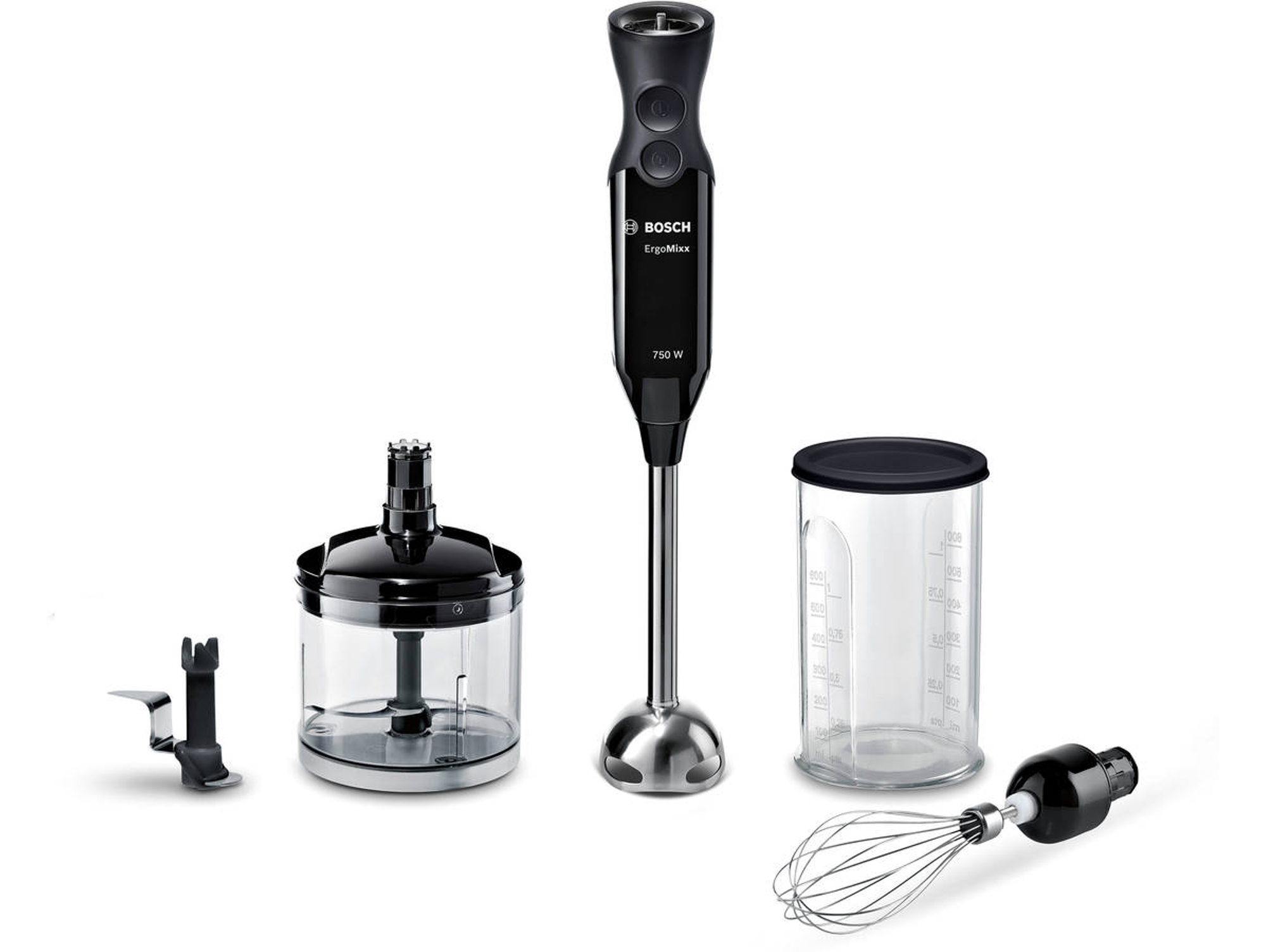 Batidora de mano BOSCH MSM67170B  (Caja Abierta - 750 W - 12 velocidades)