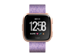 Reloj Deportivo FITBIT Versa (Bluetooth - 4 días de autonomía - Pantalla táctil - Morado)