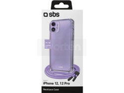 Funda iPhone 12 SBS Cordón Morado