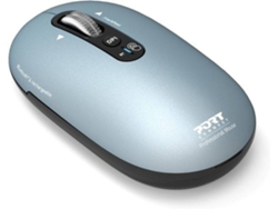 Ratón inalámbrico PORT DESIGNS Pure Mac (3200 ppp - Azul)