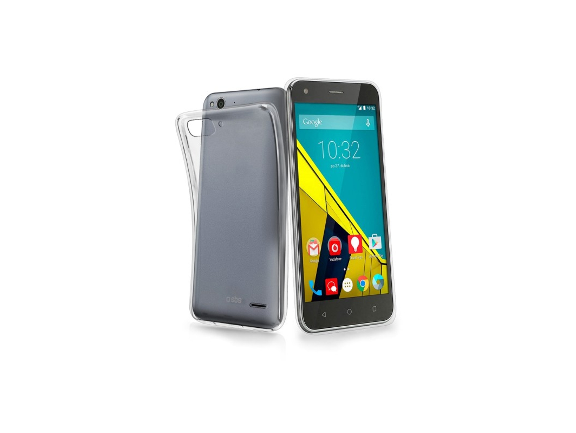 Carcasa VODAFONE Smart Ultra 6 SBS Aero Transparente