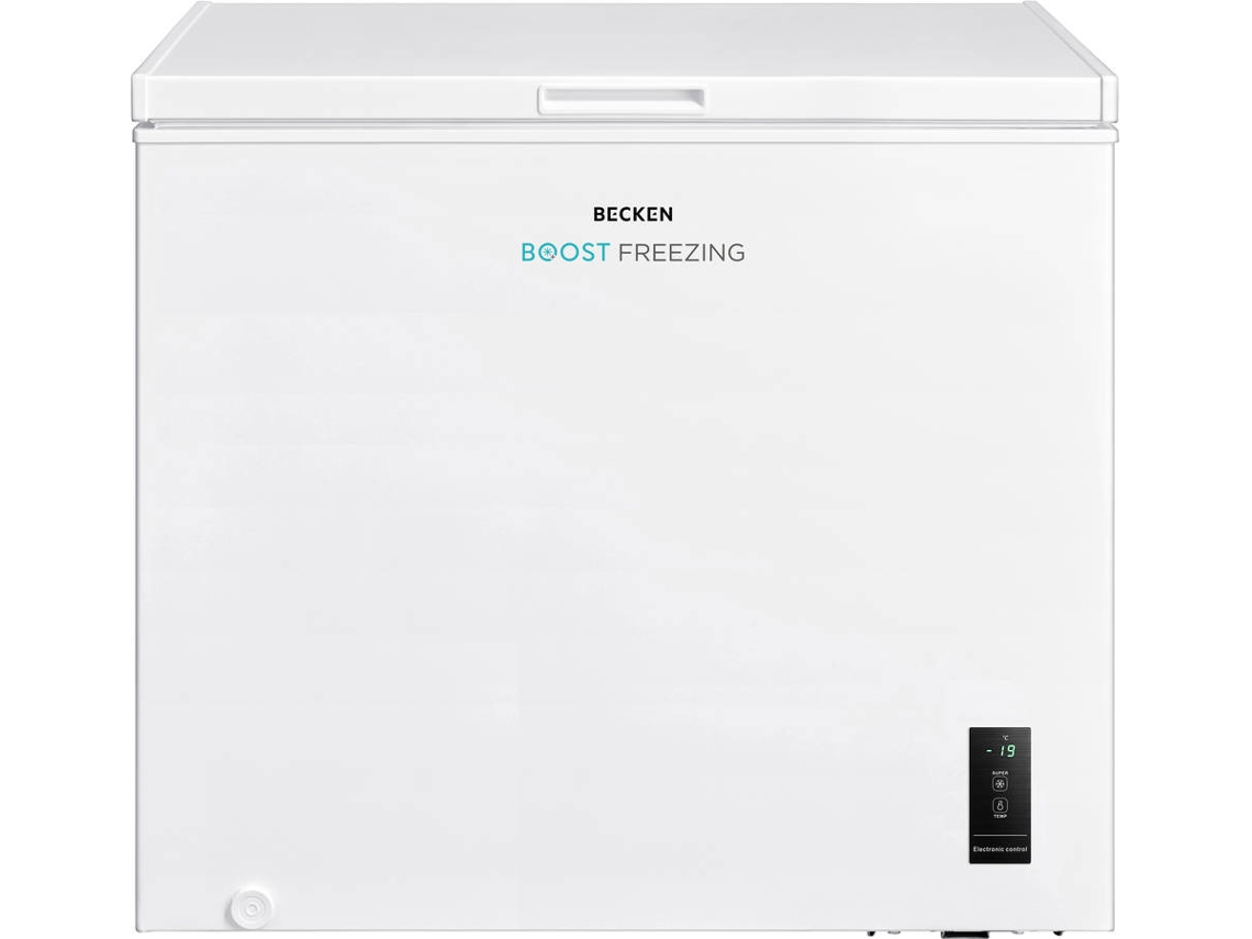 Congelador Horizontal BECKEN BCF8336 (Estático - 82 cm - 198 L - Blanco)