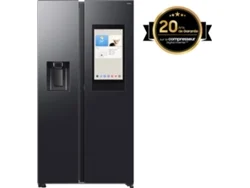 Frigorífico Americano SAMSUNG RS90F66BEFEF E NG (No Frost - 178 cm - 614 L - Grafito) 