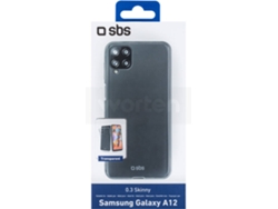 Funda Samsung Galaxy A12 SBS Skinny Transparente