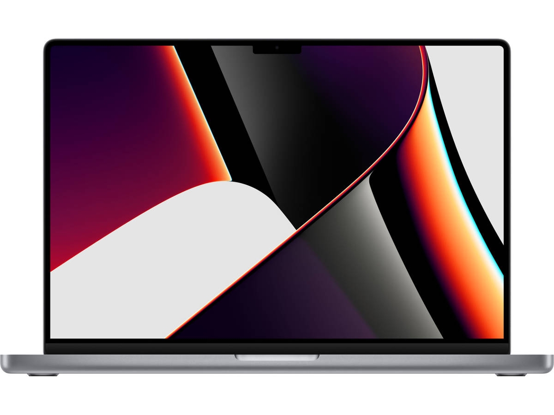Macbook Pro APPLE MK193Y/A Gris Espacial (16'' - Apple M1 Pro - RAM: 16 GB - 1 TB SSD - GPU 16-Core)