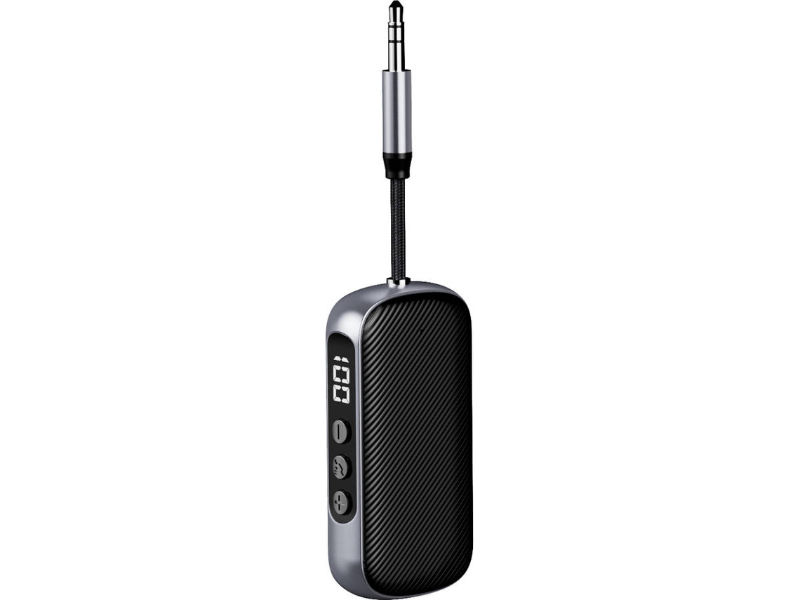 Transmisor/Receptor FORCE PLAY Jack (3,5 mm - Negro)