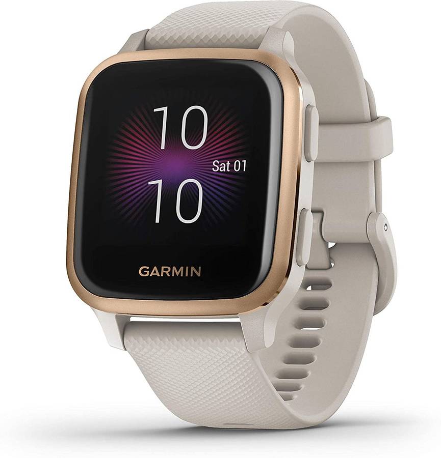 Reloj Deportivo GARMIN Venu SQ Music (Bluetooth - Hasta 6 días de autonomía - Blanco)