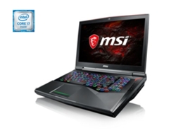 Portátil Gaming MSI GT75VR 7RF (Intel Core i7-7700HQ - NVIDIA GeForce GTX 1080 - RAM: 16 GB - 1 TB HDD + 256 GB SSD - 17'')