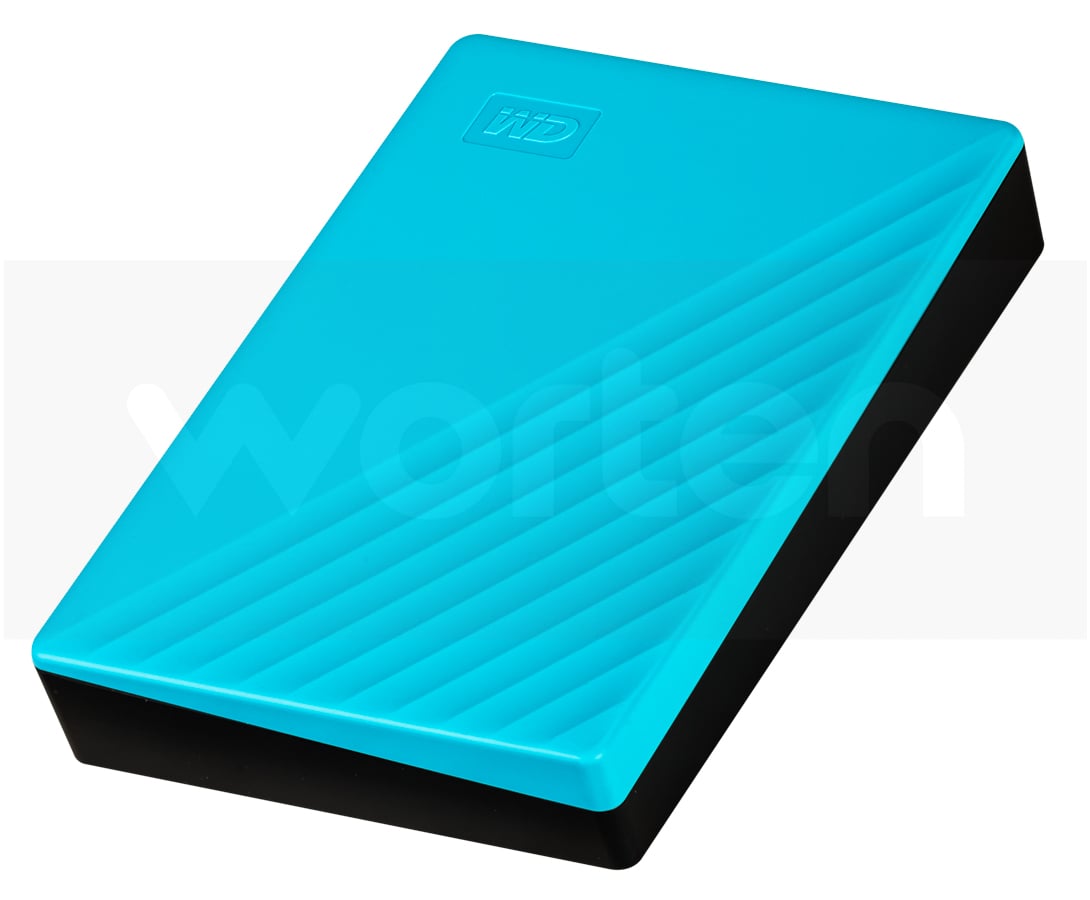 Disco HDD Externo WESTERN DIGITAL My Passport Worldwide (Azul - 4 TB - USB 3.0)