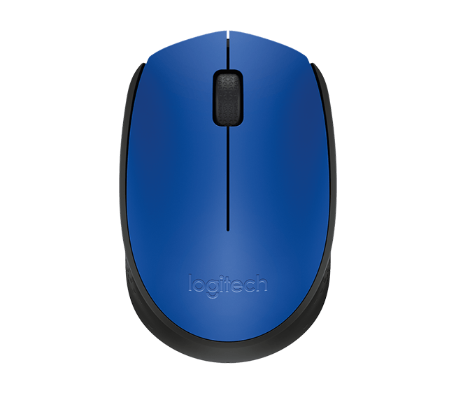 Ratón LOGITECH M171 (Inalámbrico - Casual - 1000 dpi - Azul)