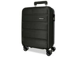 Maleta de cabina ROLL ROAD Flex Negro (38x55x20cm - 35L)