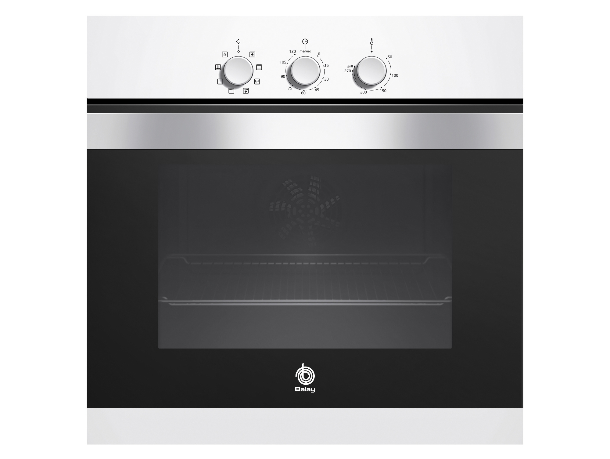 Horno BALAY 3HB504BM (61 L - 59.5 cm - Limpieza Fácil - Blanco)