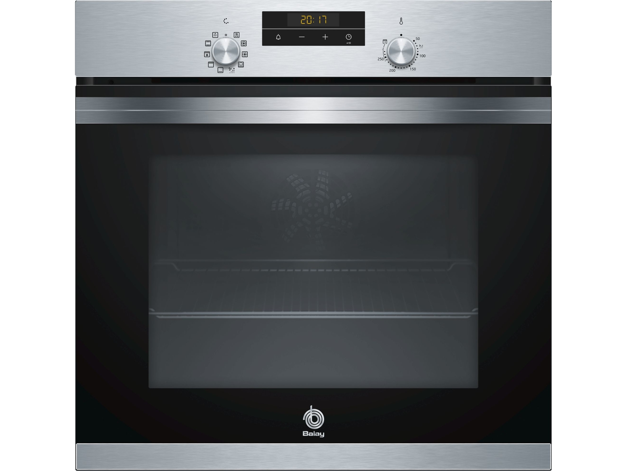 Horno BALAY 3HB4331X0 (71 L - 59.4 cm - Hidrolítico - Inox)