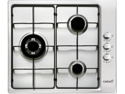 Placa de Gas CATA GI 6021 X (Gas Natural - 58 cm - Inox)