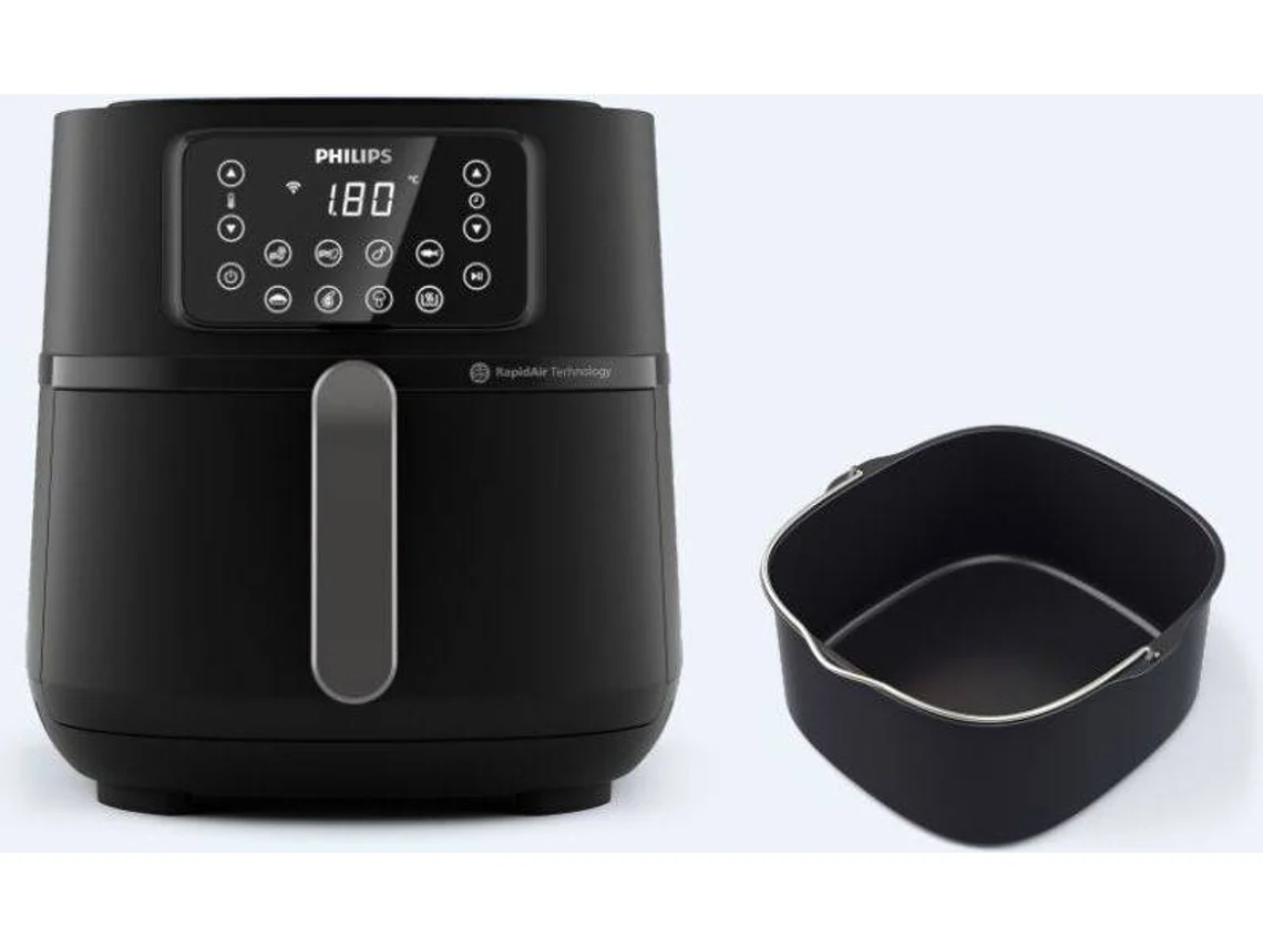 Freidora de Aire PHILIPS HD9285/93 XXL (7.2 L - Negro)