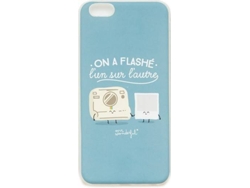 Carcasa iPhone 6 Plus, 6s Plus MR. WONDERFUL FlashÃ© Azul