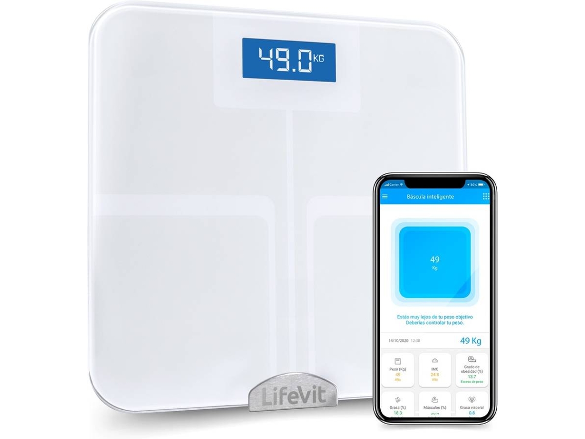 Báscula de Diagnóstico LIFEVIT Kryos con Bluetooth