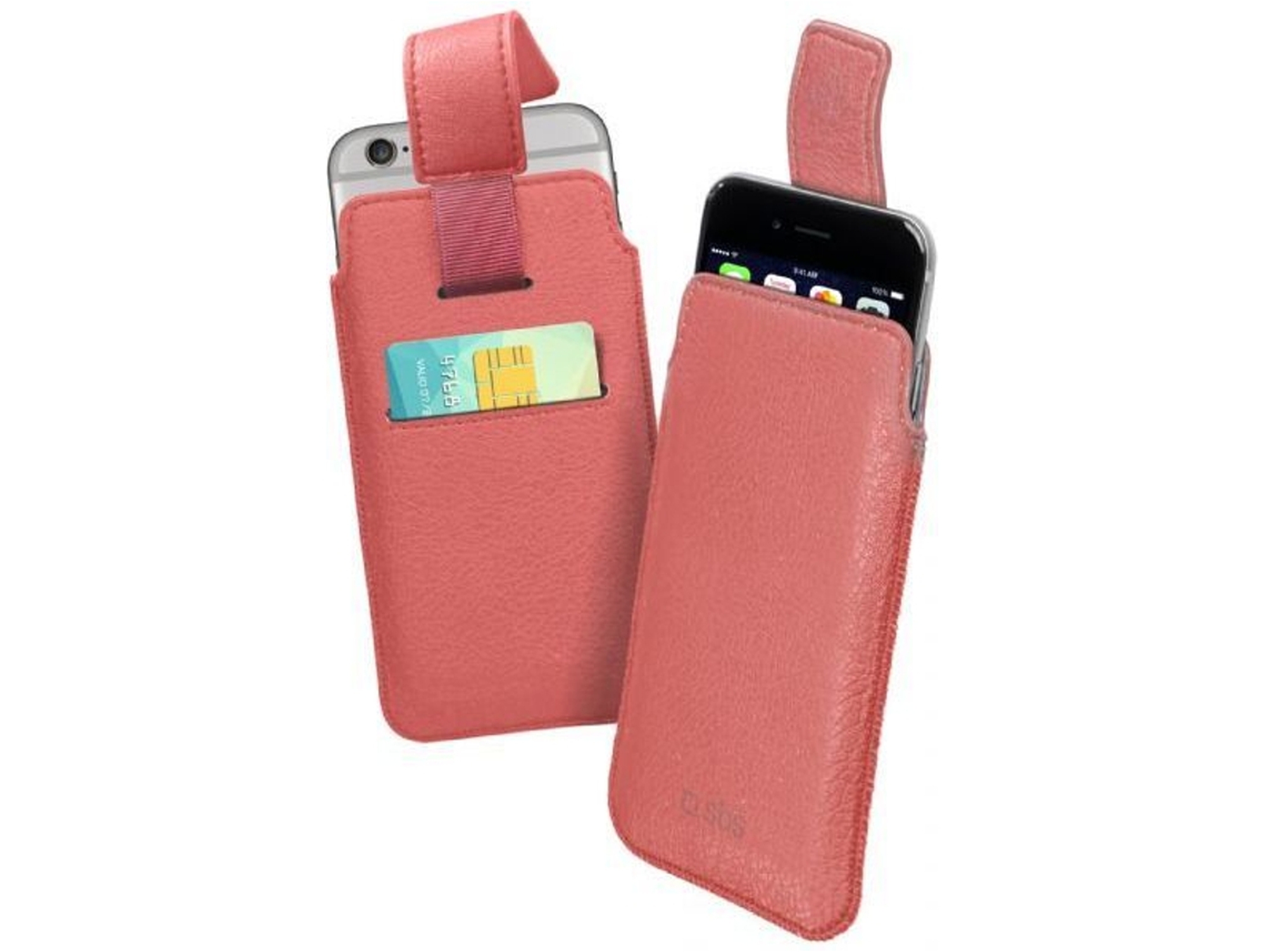 Funda SBS Pocket XXL universal hasta 5.5'' rojo