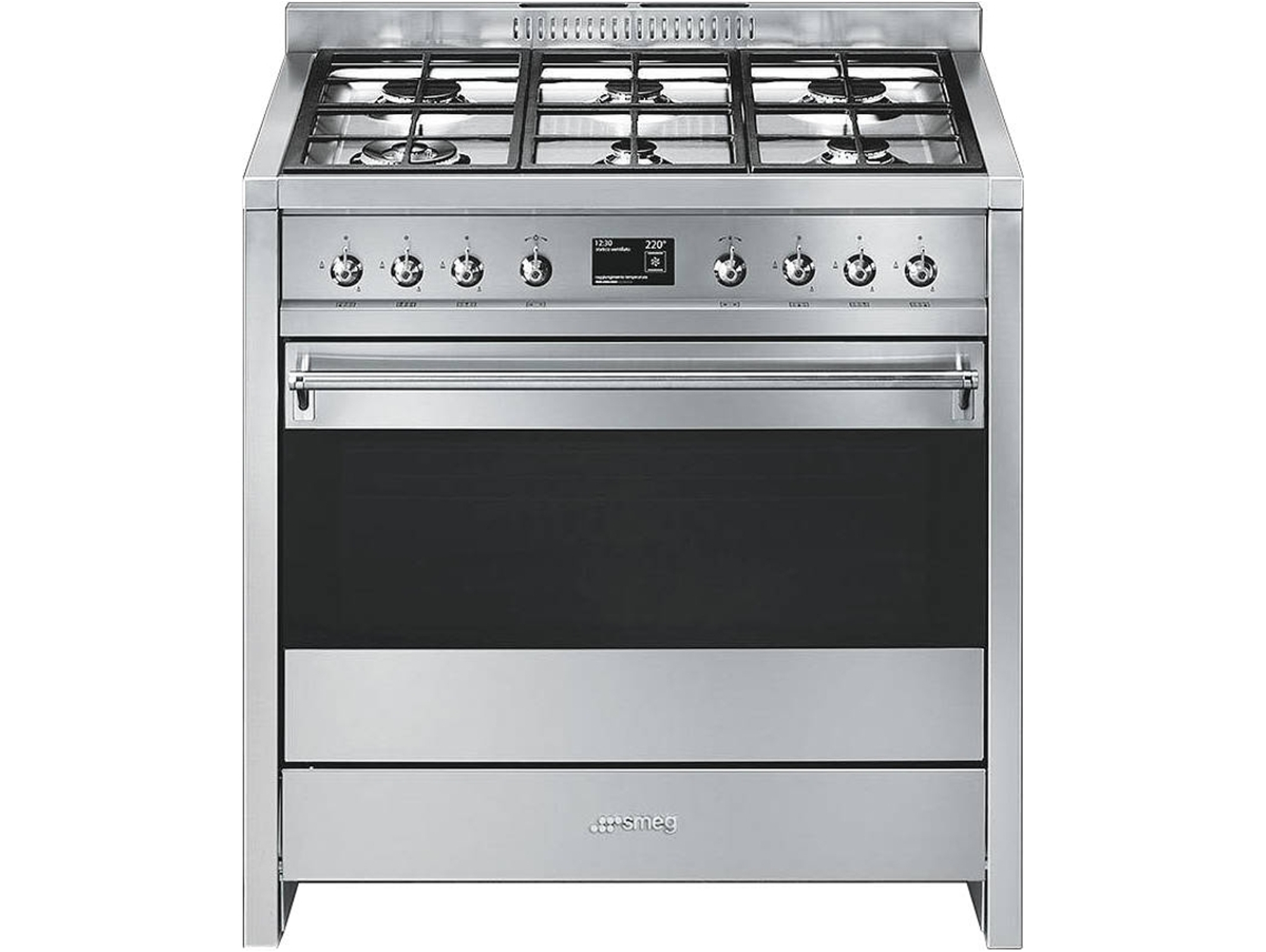 Cocina SMEG Opera A1-9 (115 L - Eléctrico y Gas Natural - Inox)