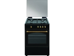 Cocina VITROKITCHEN RU6060B (64 L - Gas Butano-propano - Negro) 60x60