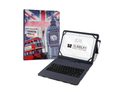 Funda SUBBLIM England con Teclado Universal 10.1'' (USB)