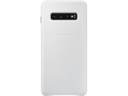 Funda SAMSUNG Galaxy S10+ Piel Blanco