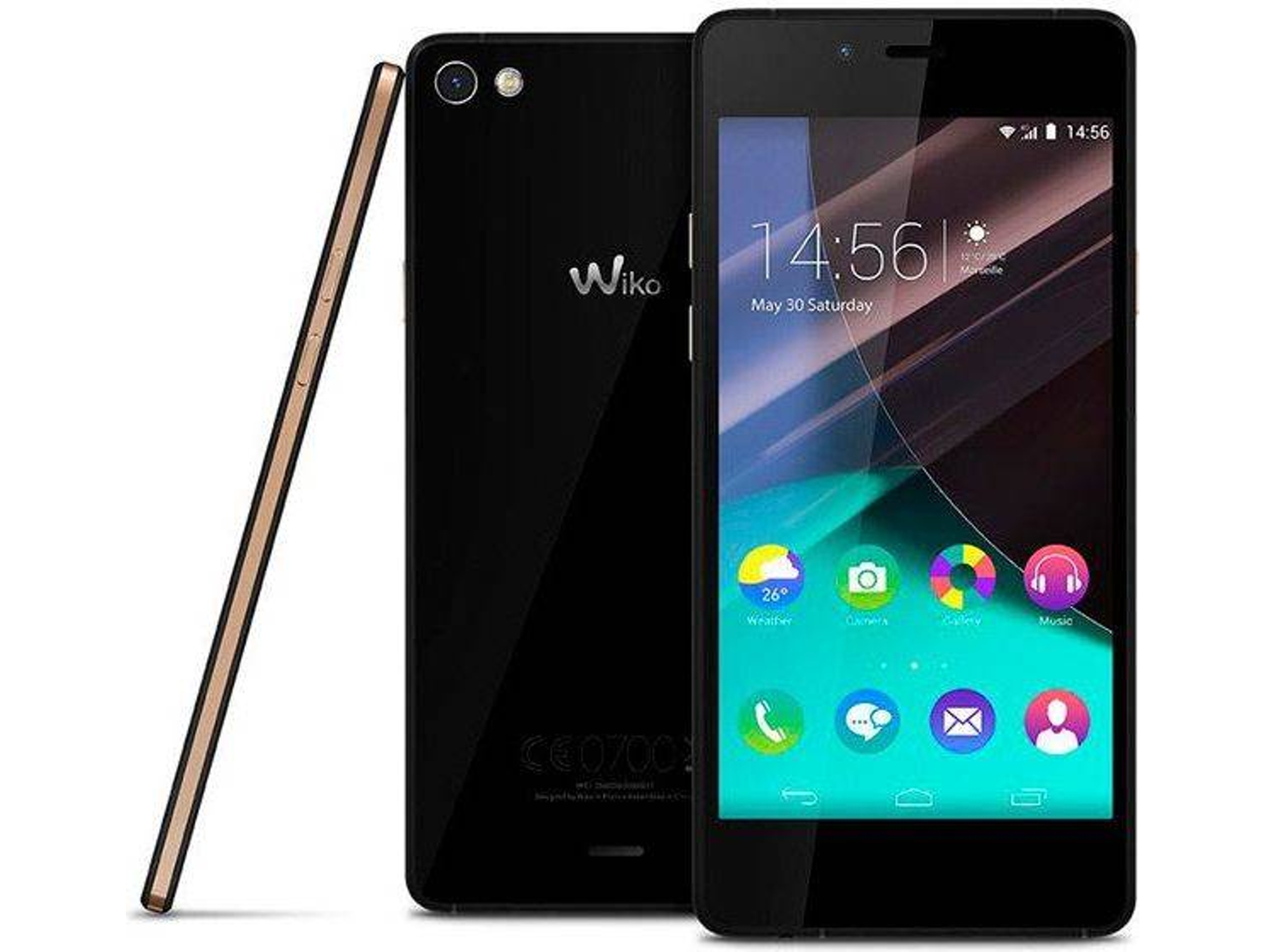 Smartphone WIKO Highway Pure (4.8'' - 2 GB - 16 GB - Negro)